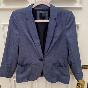 The Limited - Blue Pattern Blazer - Size SMALL